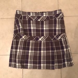 Plaid skirt